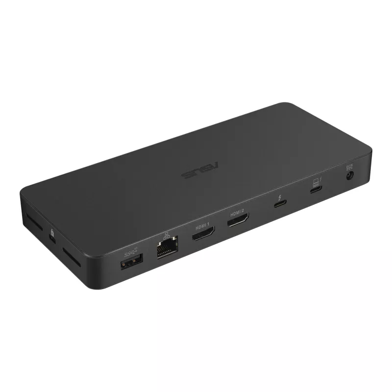 Stacja dokująca ASUS DC500 Thunderbolt 4 Triple 4K, 150W PD, 3 wyświetlacze, 2x HDMI 2.1, 2x USB‑A, 2x USB2.0, RJ‑45, MicroSD