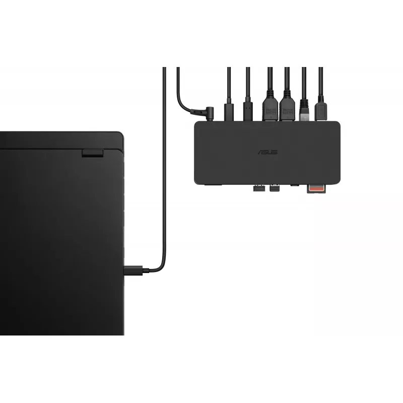 Stacja dokująca ASUS DC500 Thunderbolt 4 Triple 4K, 150W PD, 3 wyświetlacze, 2x HDMI 2.1, 2x USB‑A, 2x USB2.0, RJ‑45, MicroSD