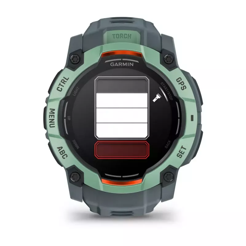 Smartwatch GARMIN Instinct 3 AMOLED — koperta 50 mm, AMOLED 1,3 cala, GPS/GLONASS/Galileo, 10 ATM, bateria 24 dni