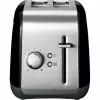KitchenAid 5KMT2115EOB 5 2 slice(s) 1100 W Czarny, Stainless steel