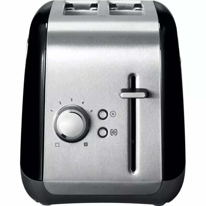 KitchenAid 5KMT2115EOB 5 2 slice(s) 1100 W Czarny, Stainless steel
