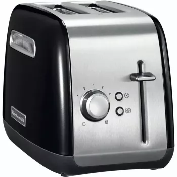 KitchenAid 5KMT2115EOB 5 2 slice(s) 1100 W Czarny, Stainless steel