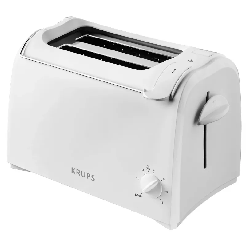Toster Krups Proaroma KH151110 6 2 kromki 850 W Biały