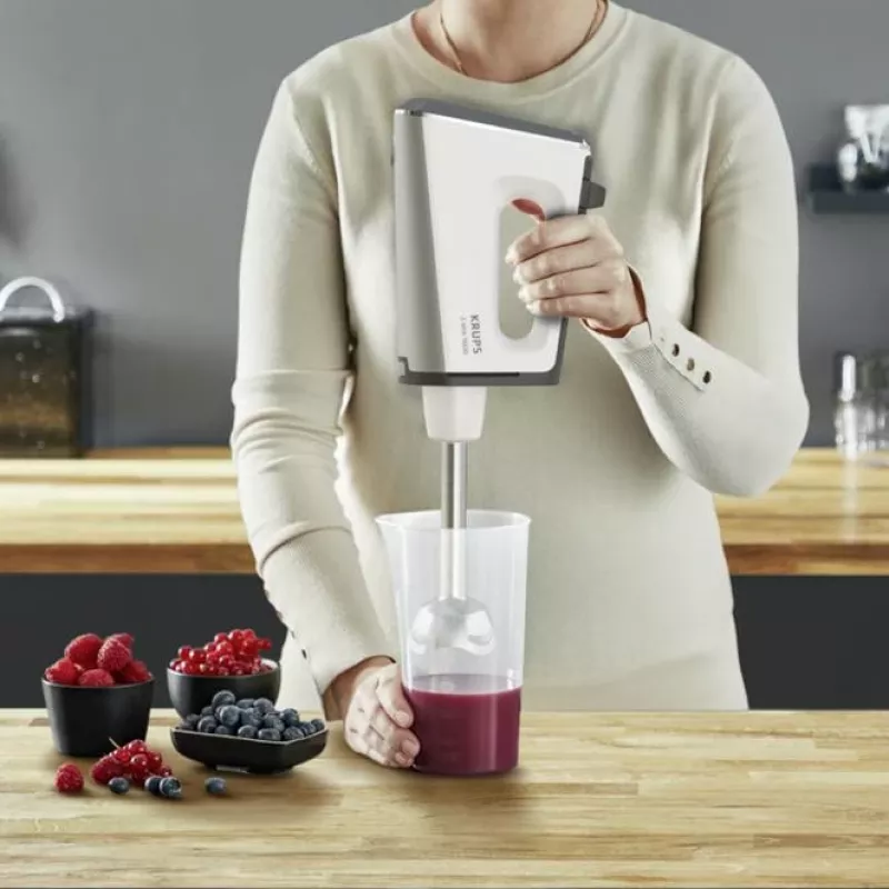 Krups 3Mix 9000 GN9121 Blender ręczny 750 W Biały