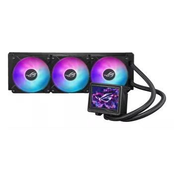 ASUS ROG Ryujin III 360 ARGB Extreme Obudowa komputera Chłodzenie cieczą typu All-in-one 12 cm Czarny