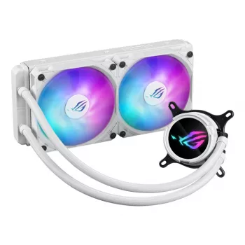 ASUS ROG Strix LC III 240 ARGB biały Edition Chłodzenie cieczą procesora Zestaw 12 cm