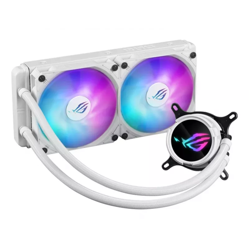 ASUS ROG Strix LC III 240 ARGB biały Edition Chłodzenie cieczą procesora Zestaw 12 cm