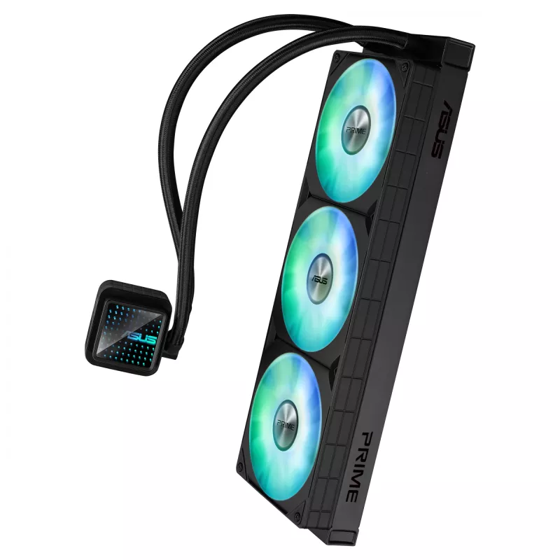 ASUS Prime LC 360 ARGB Obudowa komputera Chłodzenie cieczą typu all-in-one 12 cm Czarny