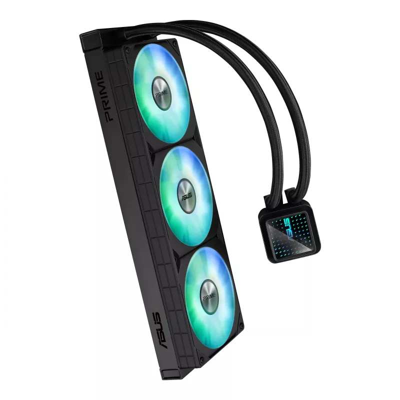 ASUS Prime LC 360 ARGB Obudowa komputera Chłodzenie cieczą typu all-in-one 12 cm Czarny