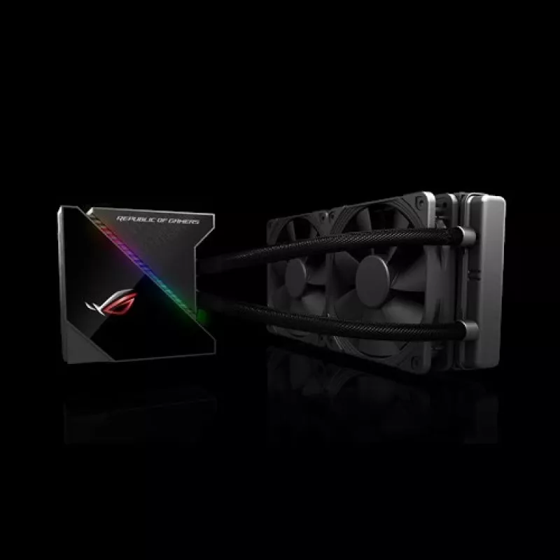 ASUS ROG RYUJIN 240 procesor Chłodzenie cieczą typu all-in-one 12 cm czarny 1 szt.