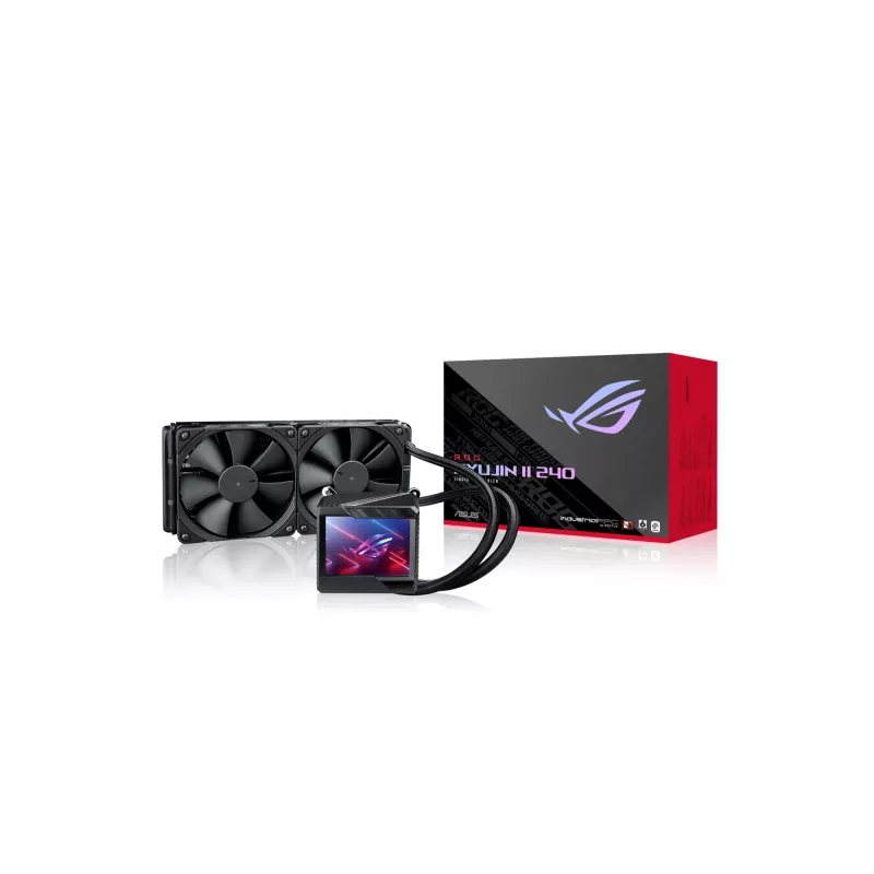 ASUS ROG RYUJIN II 240 Chłodzenie cieczą procesora All-in-one 12 cm Czarny 1 szt.
