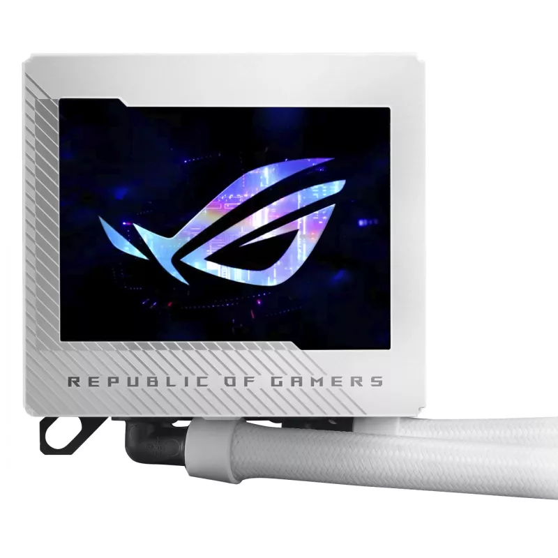 ASUS ROG RYUJIN III 240 ARGB biały Edition Procesor Chłodzenie cieczą typu wszystko-w-jednym 12 cm 1 szt.