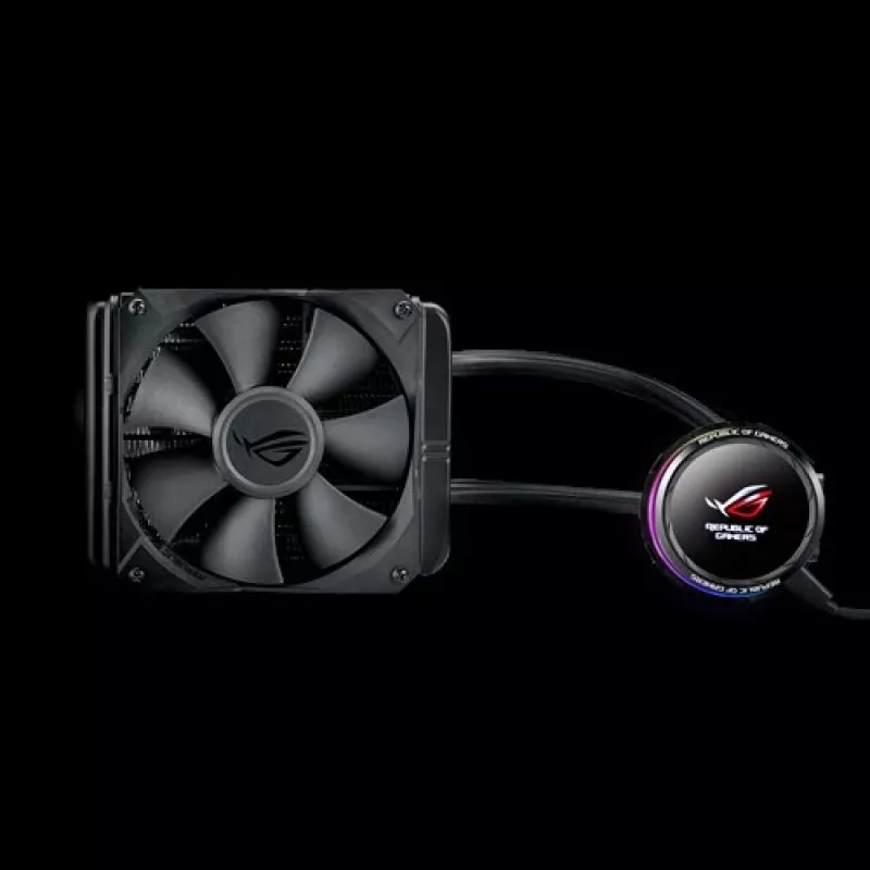 ASUS ROG RYUO 120 Procesor Chłodzenie cieczą typu All-in-one 12 cm Czarny 1 szt.