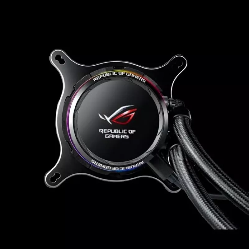 ASUS ROG RYUO 120 Procesor Chłodzenie cieczą typu All-in-one 12 cm Czarny 1 szt.