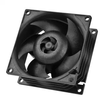 ARCTIC S8038-10K - 80 mm Wentylator serwerowy, Wentylator, 8 cm, 173.3 m³/h, Czarny