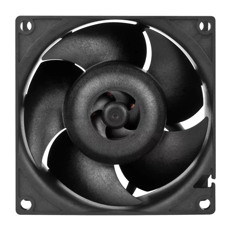 ARCTIC S8038-10K - 80 mm Wentylator serwerowy, Wentylator, 8 cm, 173.3 m³/h, Czarny