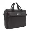 Torba na laptopa Manhattan London 14.1 cala, ładowana od góry, czarna, NISKI KOSZT, kieszeń na akcesoria, pasek na ramię (odpinany), etui na notebooka, trzyletnia gwarancja