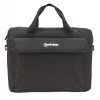 Torba na laptopa Manhattan London 14.1 cala, ładowana od góry, czarna, NISKI KOSZT, kieszeń na akcesoria, pasek na ramię (odpinany), etui na notebooka, trzyletnia gwarancja