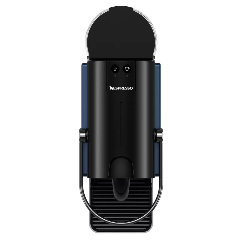 Ekspres do kawy na kapsułki De’Longhi Pixie EN127.BL — system Nespresso, zbiornik na wodę 1 L, 19 barów, 1260 W, 235×117×324 mm, 2,5 kg