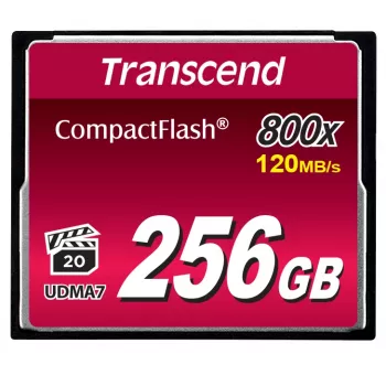 TRANSCEND Karta Cf Cf800 256GB 800x Premium