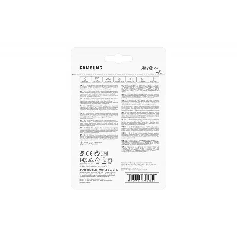 Karta pamięci Samsung MB-SD512S/EU 512 GB SD UHS-I Class 3