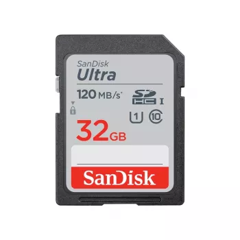 WESTERN DIGITAL SanDisk Ultra 32GB SDHC Memory Card Class 10 UHS-I 120MB/s 3 szt. (SDSDUN4-032G-GN6IM)