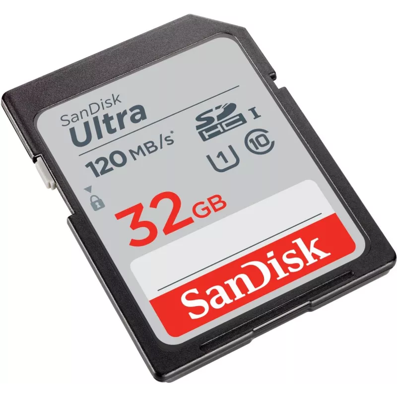 WESTERN DIGITAL SanDisk Ultra 32GB SDHC Memory Card Class 10 UHS-I 120MB/s 3 szt. (SDSDUN4-032G-GN6IM)