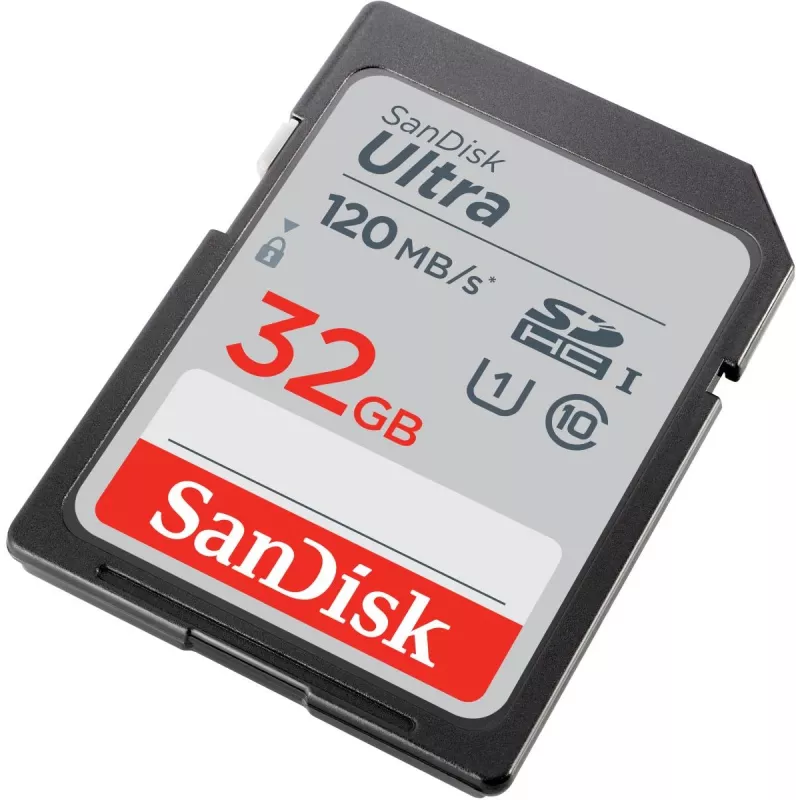 WESTERN DIGITAL SanDisk Ultra 32GB SDHC Memory Card Class 10 UHS-I 120MB/s 3 szt. (SDSDUN4-032G-GN6IM)