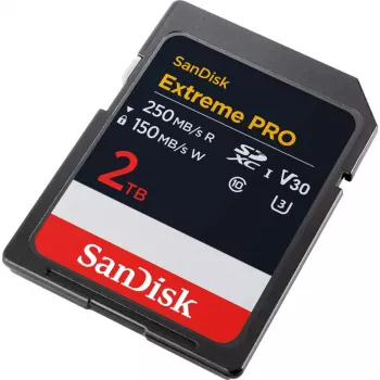 WESTERN DIGITAL Extreme PRO 2TB karta pamięci SDXC 250MB/s 140MB/s UHS-I