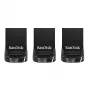 WESTERN DIGITAL SanDisk Ultra Fit - 32 GB pamięć USB - USB 3.1 - 3 szt.