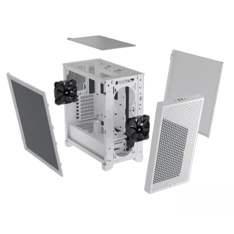 CORSAIR Mid-tower Pc Case - 3000d Airflow - Biały