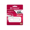 TRANSCEND Jetflash 730 - 128GB Pendrive USB - USB 3.0 - Biały