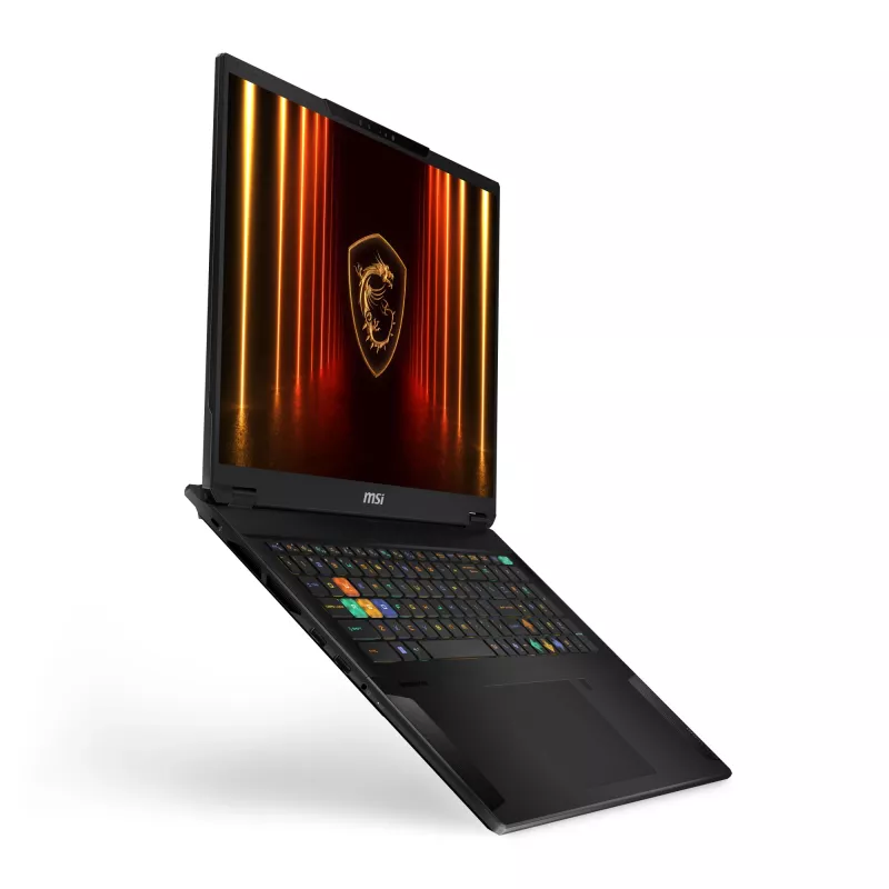 MSI Stealth 18 HX AI A2XWIG-042 Intel Core Ultra 9 275HX Laptop 45,7 cm (18 cali) UHD+ 64 GB DDR5-SDRAM 2 TB SSD NVIDIA GeForce RTX 5080 Wi-Fi 7 (802.11be) Windows 11 Pro Czarny