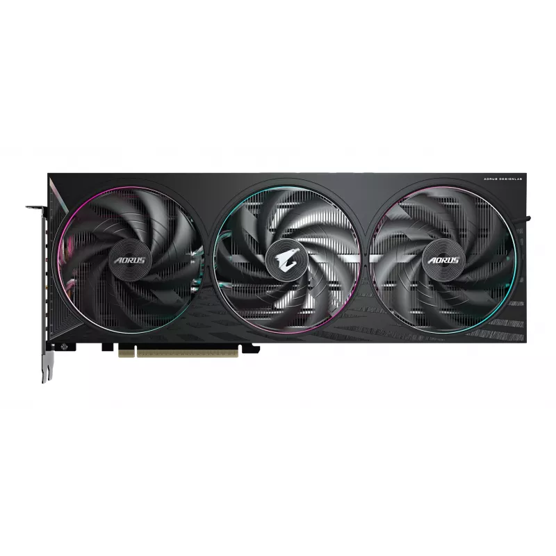Karta graficzna GIGABYTE AORUS GeForce RTX 5060 ELITE 8G — 8 GB GDDR7, 128-bit, PCI-E 5.0, zegar rdzenia 2722 MHz, 3 x DisplayPort, 1 x HDMI, GV-N5060AORUS E-8GD