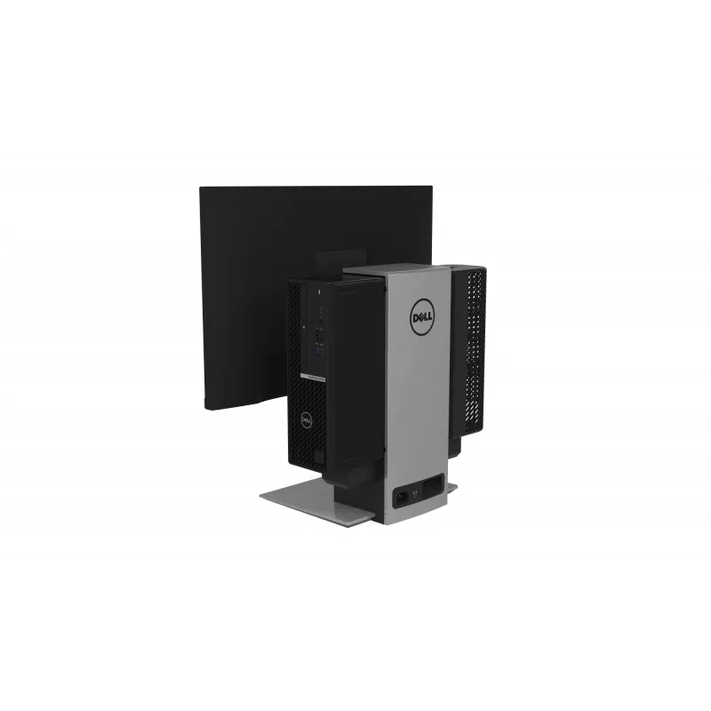 DELL Small Form Factor All-in-One Stand OSS21, 68.6 cm (27 cali), 5.7 kg, Regulacja wysokości, Srebrny