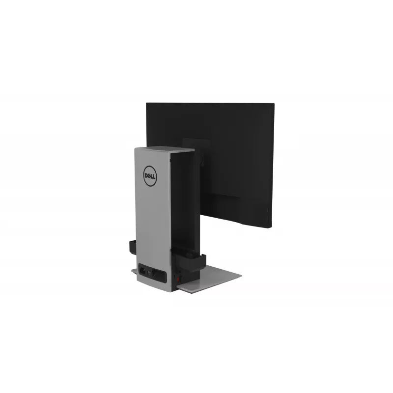 DELL Small Form Factor All-in-One Stand OSS21, 68.6 cm (27 cali), 5.7 kg, Regulacja wysokości, Srebrny