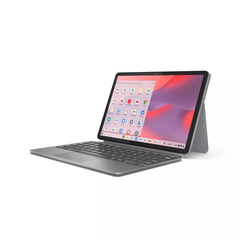 Lenovo Chromebook Duet 11M889 MediaTek Kompanio 838 27,8 cm (10,9 cala) Ekran dotykowy WUXGA 8 GB LPDDR4x-SDRAM 128 GB eMMC Wi-Fi 6 (802.11ax) ChromeOS Niemiecki szary
