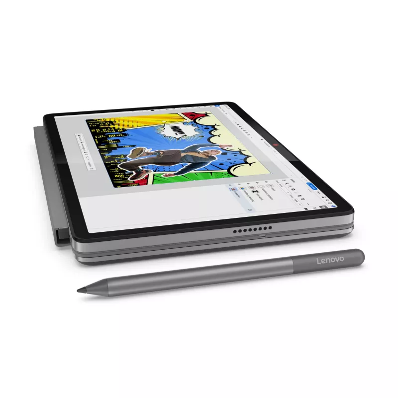Lenovo Chromebook Duet 11M889 MediaTek Kompanio 838 27,8 cm (10,9 cala) Ekran dotykowy WUXGA 8 GB LPDDR4x-SDRAM 128 GB eMMC Wi-Fi 6 (802.11ax) ChromeOS Niemiecki szary
