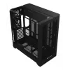 Obudowa PC Thermaltake View 390 Air Midi Tower — czarna, obsługuje zasilacze PS2, dyski HDD 3,5 cala, dyski SSD 2,5 cala, przednie wentylatory do 200 mm