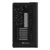 Obudowa PC Thermaltake View 390 Air Midi Tower — czarna, obsługuje zasilacze PS2, dyski HDD 3,5 cala, dyski SSD 2,5 cala, przednie wentylatory do 200 mm