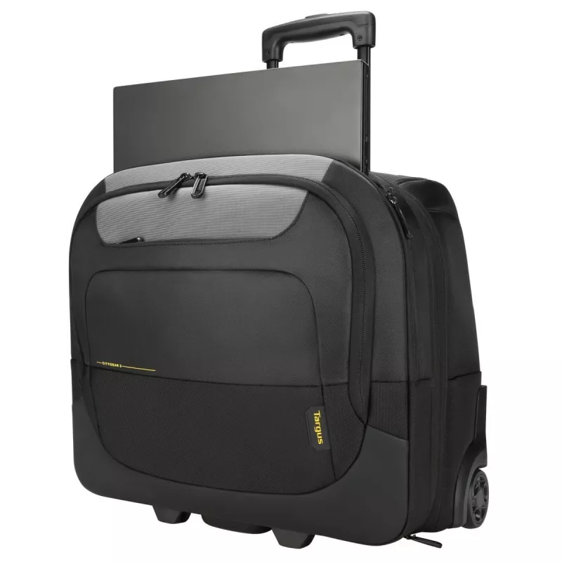 Targus TCG717GL pokrowiec na laptopa 43,9 cm (17,3 inch) torba na kółkach Czarny
