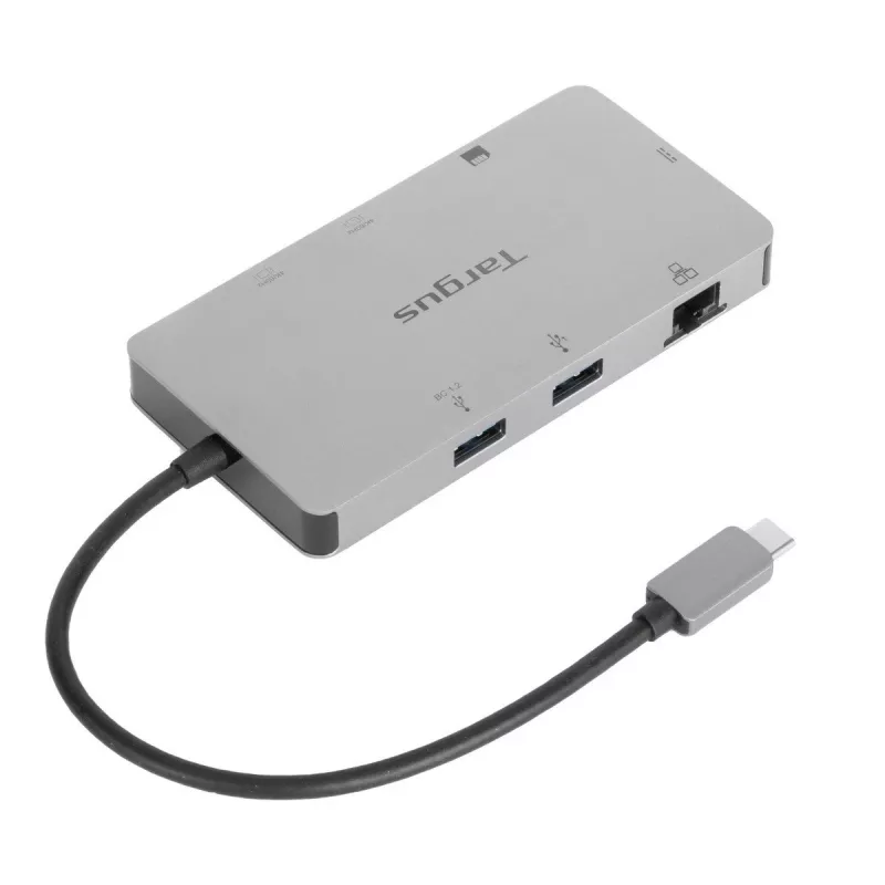 Targus DOCK423EU stacja dokująca/replikator portów do laptopa Przewodowa USB 3.2 Gen 1 (3.1 Gen 1) Type-C Srebrny