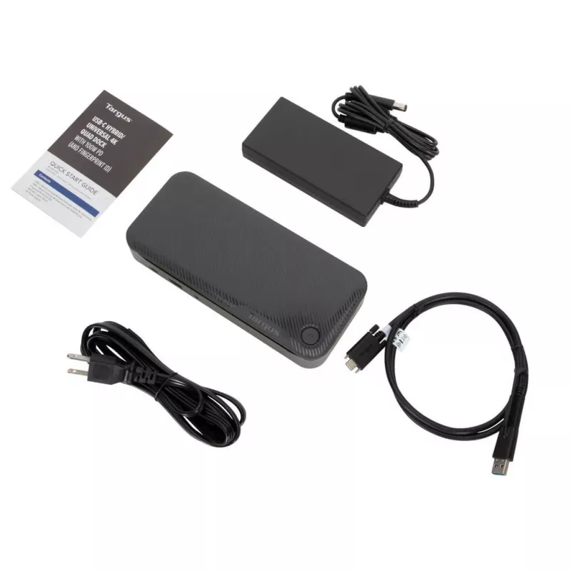 Targus DOCK710EUZ stacja dokująca / replikator portów do laptopa USB 3.2 Gen 2 (3.1 Gen 2) Type-C Czarny
