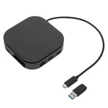 Targus DOCK116GLZ stacja dokująca/replikator portów do laptopa przewodowy USB 3.2 Gen 2 (3.1 Gen 2) Type-C Czarny