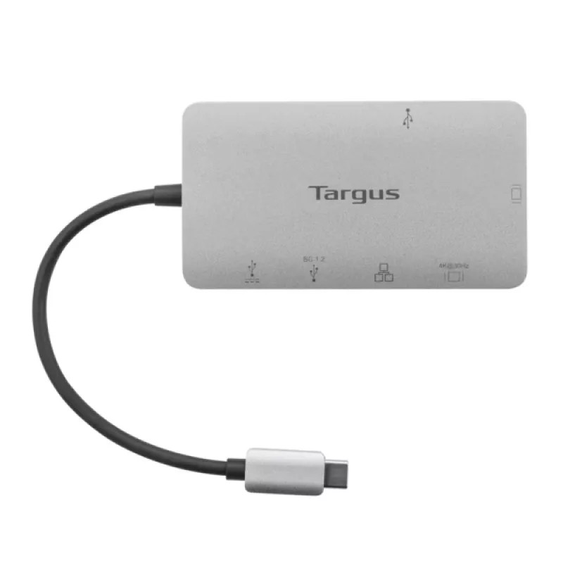 Stacja dokująca Targus DOCK419 przewodowa USB 3.2 Gen 1 Type-C szara