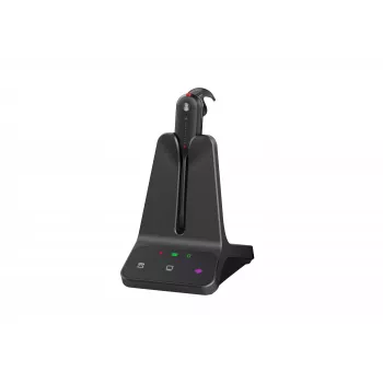 Yealink WH63 E2 UC Headset, Bezprzewodowy, Rozmowy/Muzyka, 16 g, Słuchawka, Czarny