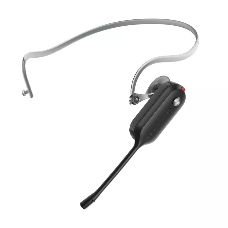 Yealink WH63 E2 UC Headset, Bezprzewodowy, Rozmowy/Muzyka, 16 g, Słuchawka, Czarny