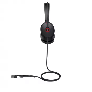 Yealink UH48 Dual Teams USB-C/A zestaw słuchawkowy, przewodowy, połączenia/muzyka, 20–20000 Hz, 169 g, zestaw słuchawkowy, czarny