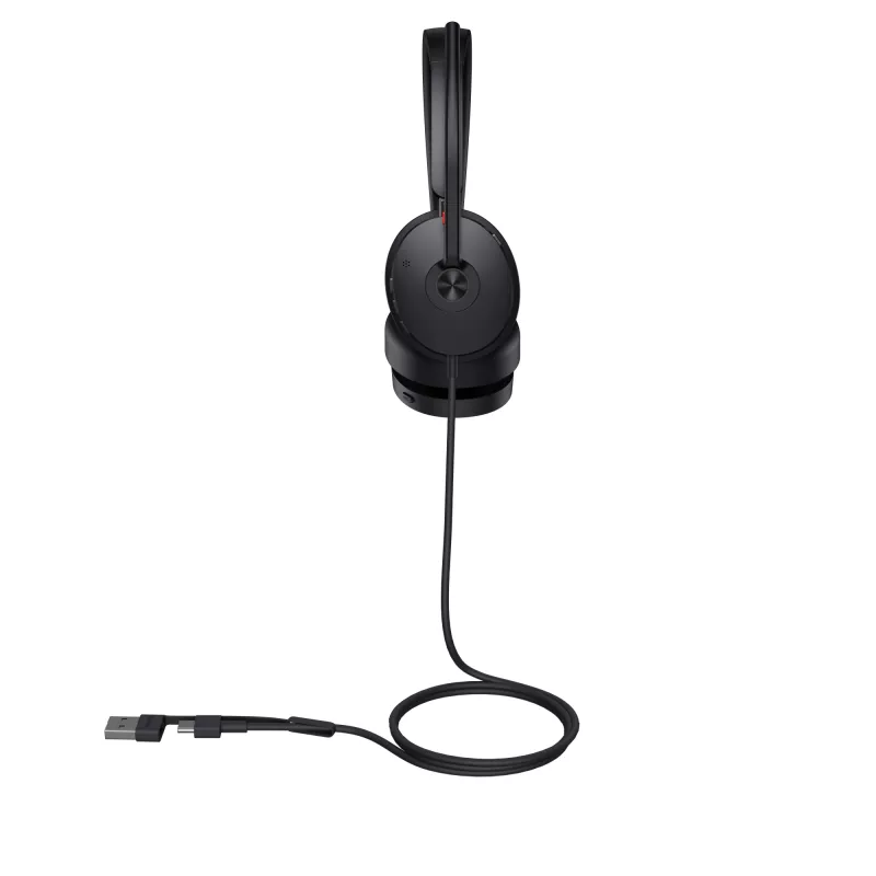 Yealink UH48 Dual Teams USB-C/A zestaw słuchawkowy, przewodowy, połączenia/muzyka, 20–20000 Hz, 169 g, zestaw słuchawkowy, czarny