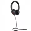 Yealink UH48 Dual Teams USB-C/A zestaw słuchawkowy, przewodowy, połączenia/muzyka, 20–20000 Hz, 169 g, zestaw słuchawkowy, czarny